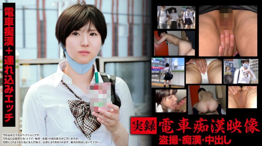 実録 電車痴漢映像【電車内と密室でのハメ撮り 被害者#006】